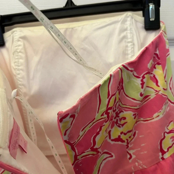 . Lilly Pulitzer Blossom Dress in Hottie Pink Day size 4 - Picture 4 of 5